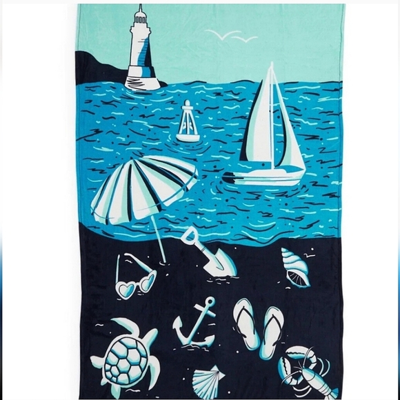 VERA BRADLEY | Shore Enough Throw Blanket - Picture 1 of 5